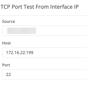 TCP Port Test